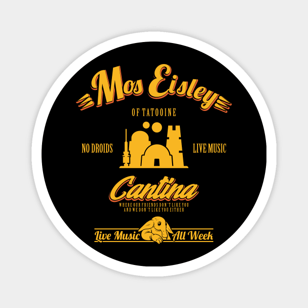 Mos Eisley Cantina Magnet by Vault Emporium